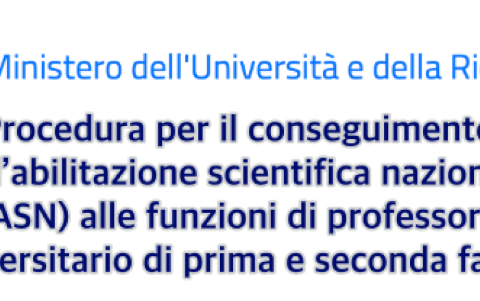 Abilitazione scientifica nazionale 2021-2023: pubblicato il bando del Mur