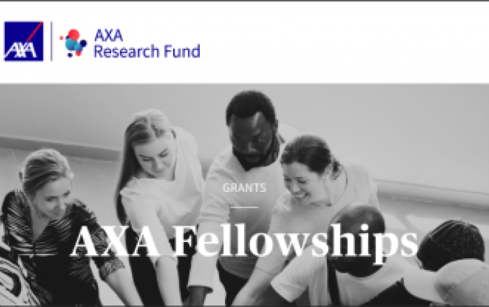 AXA Research Fund - POST-DOCTORAL FELLOWSHIPS