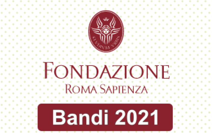  Bandi e borse di studio della Fondazione Roma Sapienza (scadenza 30 settembre)