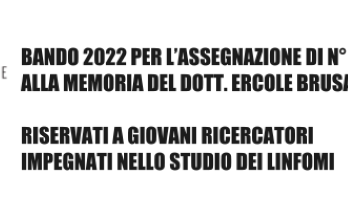 Premio sulla ricerca nella biologia o clinica dei linfomi