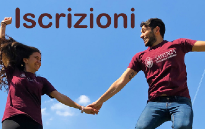 Informazioni e aggiornamenti sulle iscrizioni ai corsi di studio Sapienza