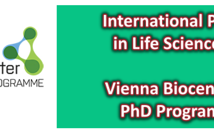 Vienna Biocenter PhD Program - Deadline 15 November