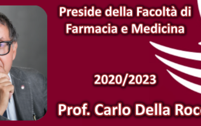 L'immagine mostra il Preside Prof. Carlo Della Rocca eletto Preside per il trienno 2020/2023