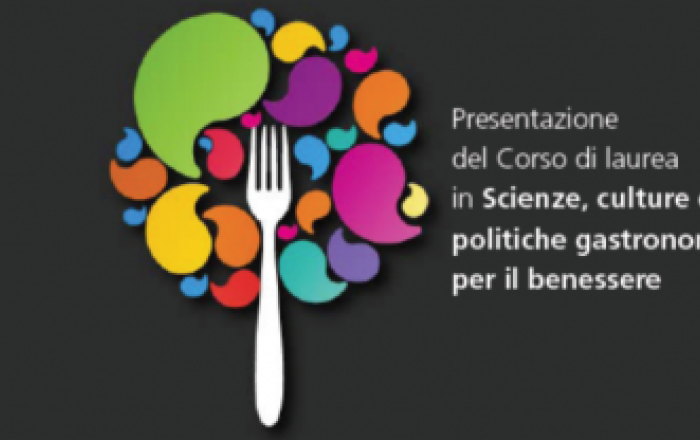 Corso di Laurea in Scienze, Culture e Politiche Gastronomiche per il Benessere