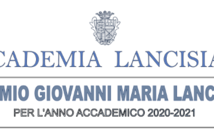  Premio "Giovanni Maria Lancisi" per l'Anno Accademico 2020-2021.