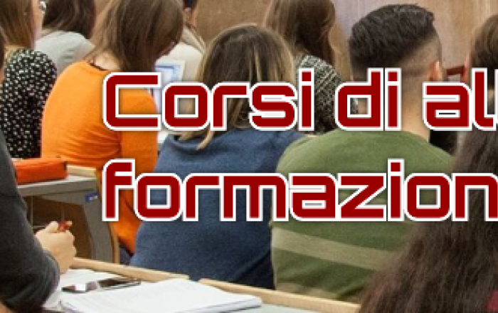 Corsi di alta formazione