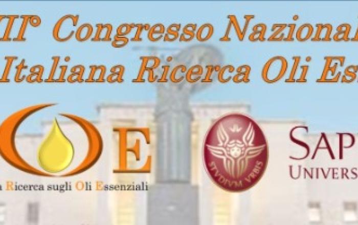 VII Congresso Società Italiana per la Ricerca sugli Oli Essenziali (S.I.R.O.E.)